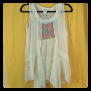 Matilda jane sheer top- small